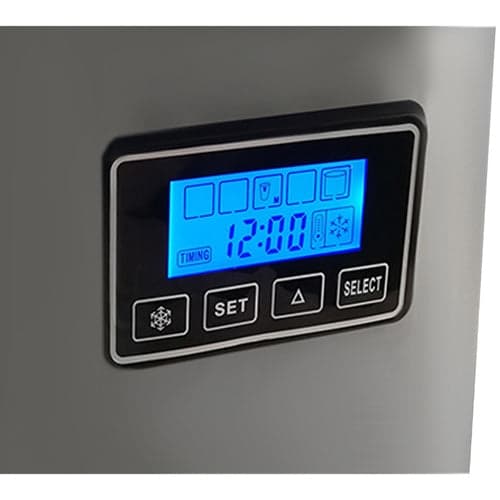 Ismaskine 12 kg/døgn 2,2 L med selvrengøring LCD timer 3 isstørrelser