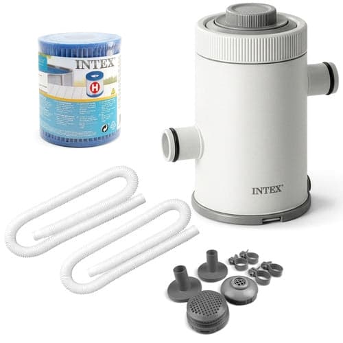 Filterpumpe til pool 1250 l/h med H-filterpatron, Intex C330 26602NP