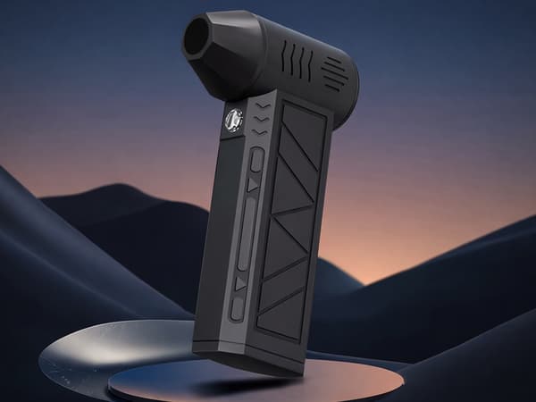 Elektrisk blåsmaskin/dammsugare 2-i-1 5000 mAh USB-C med munstycken
