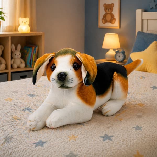 Gosedjur beagle hund 25 cm mjuk kramdjur