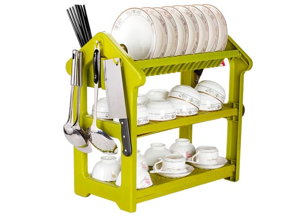 Tiskiteline 3 tasoa muovi valutusalustalla 18 lautaselle 53 cm