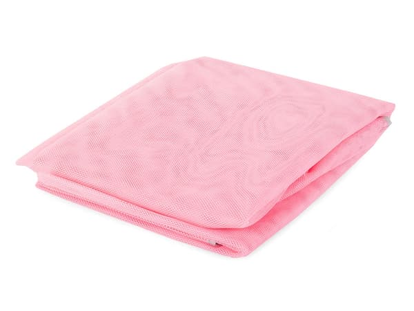 Picnic-tæppe sandafvisende mesh 200x150 cm rosa