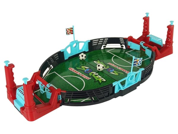 Mini bordfodbold 39x19 cm til 2 spillere, fra 3 år