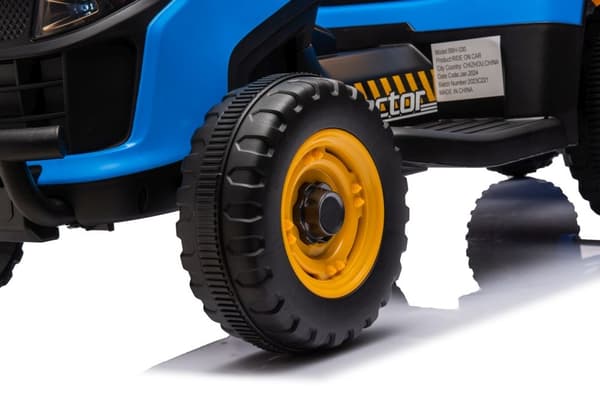 Batteridriven lektraktor för barn blå BBH-030