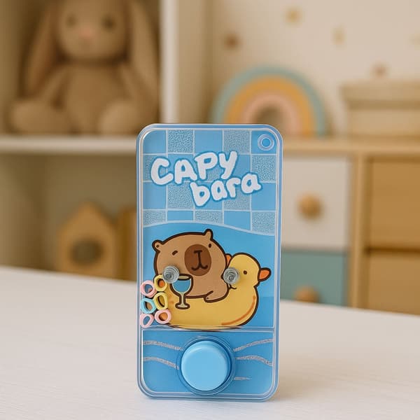Vattenlek ringkastning capybara 24-pack, färg slumpmässig