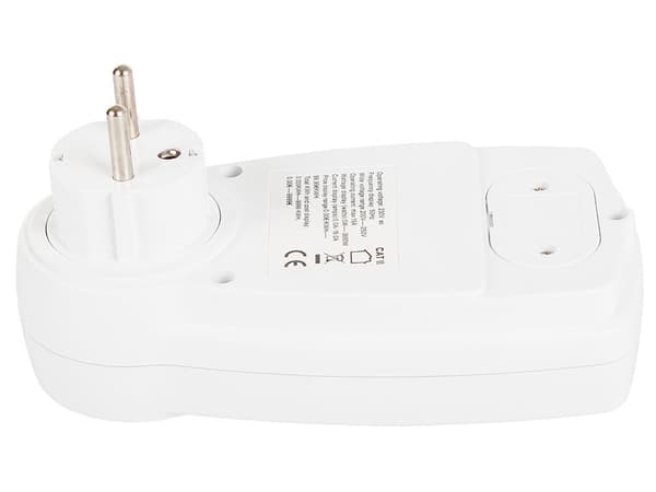 Wattmåler energimåler 230V 16A 3680W med baggrundsbelyst display