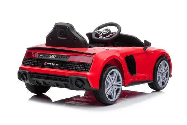 Elbil för barn Audi R8 12V 2x45W med fjärrkontroll USB/Bluetooth