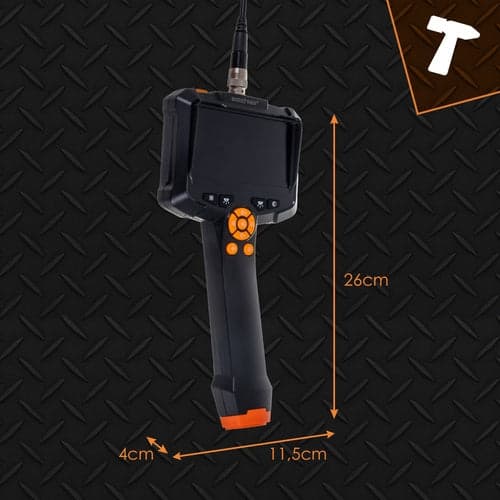 Langaton tarkastuskamera Full HD 5 m jäykkä kaapeli IP67 4,2" IPS