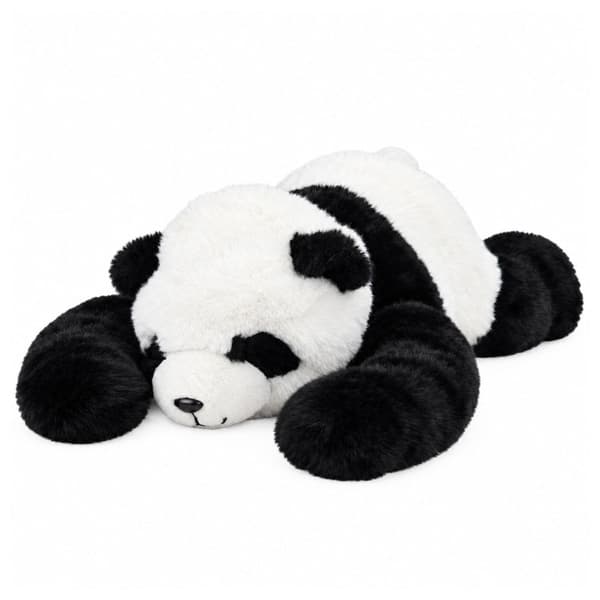 Stor plys-panda krammedyr 60 cm blød bamse