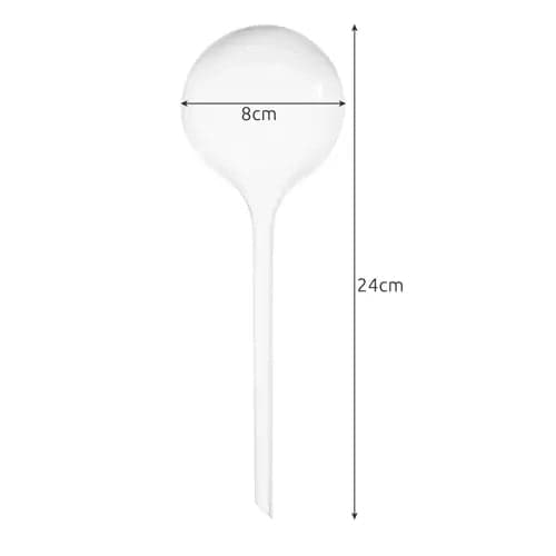 Vandingskugler 8-pak 280 ml transparent PVC til potteplanter