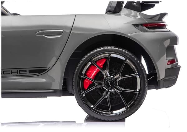 Batteridriven elbil för barn Porsche GT3 24V grå