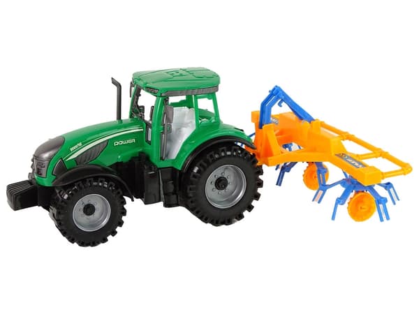 Leikkitraktori haravalla kitkavetoinen 24 cm, 3+ vuotta