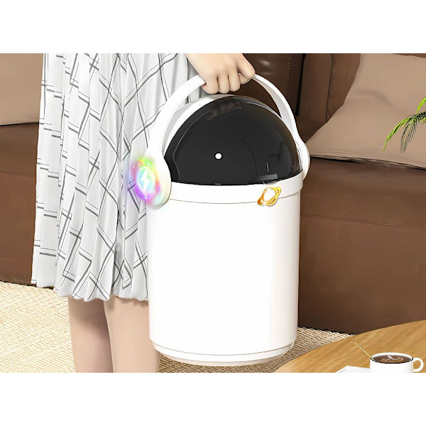 Luftfuktare 2 l med dubbla munstycken aromaterapi LED, USB vit