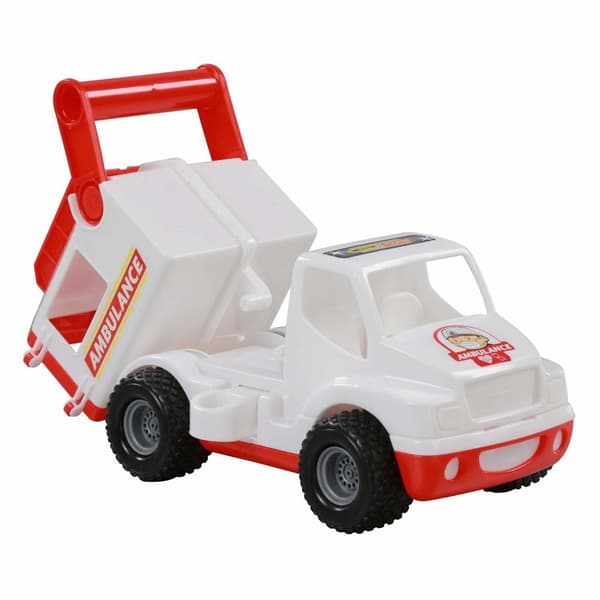 Legetøjsambulance 24 cm med åbningsbare døre, fra 1 år