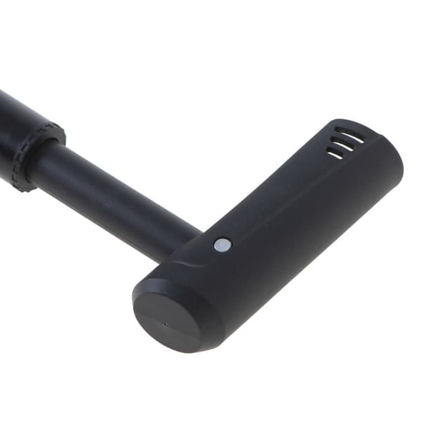Cykelpumpe med manometer 32,5 cm med dyser til cykel
