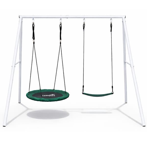 Trädgårdsgunga med ram 2-sits kråkbo 80 cm + sits, max 200 kg