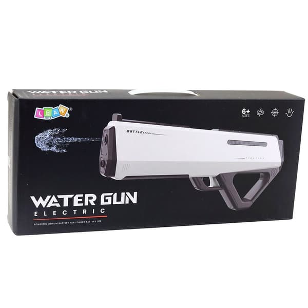 Elektrisk vattenpistol 12 m räckvidd 400 ml tank med batteri