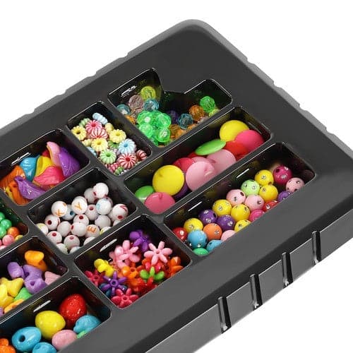 Smyckeskit för barn med pärlor 11 sorter och elastiskt snöre