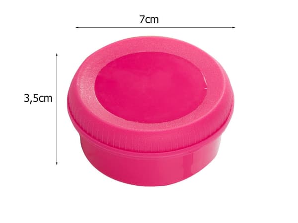 Dressingbeholdere med låg 80 ml 8-pak plast dipskåle