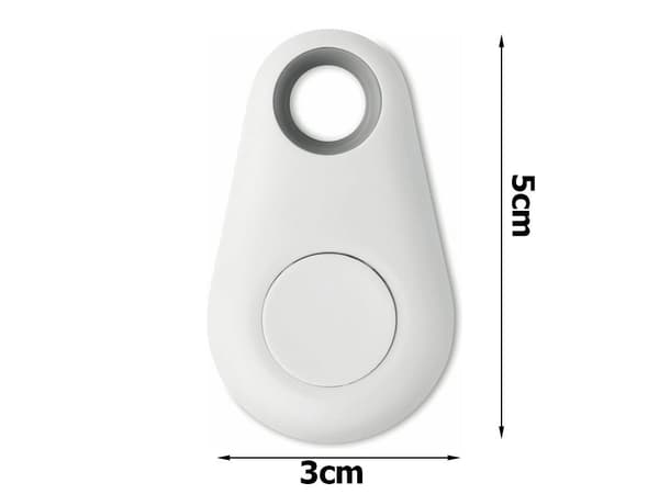 Bluetooth-avaintenetsin/avaimenperä 25 m iOS/Androidille, paristo sisältyy