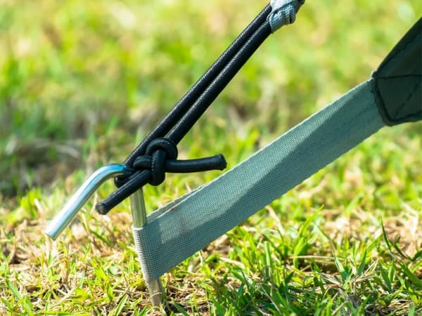 Telttakiilat terästä 31 cm 10-pack hopea