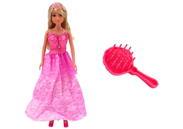 Sjöjungfru prinsessdocka 30 cm med borste, från 3 år