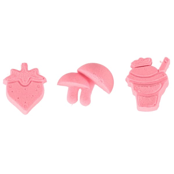 Sensorisk sand 1 kg rosa til børn 3+ i plastpose