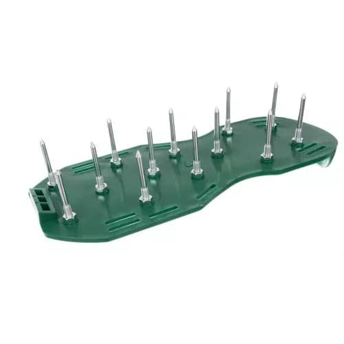 Plænelufter-sko med 26 pigge 5 cm, str. 36-46, 2-pak
