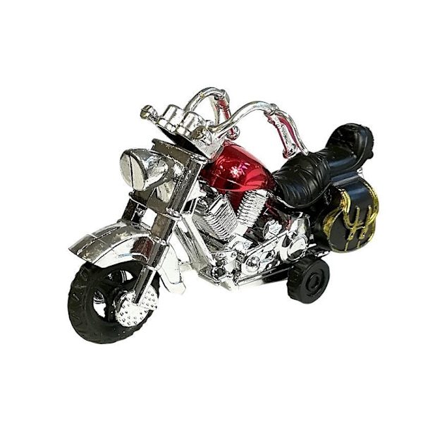 Leketøjsmotorcykler 12 cm pull-back sæt, 3+ år CE/EN71