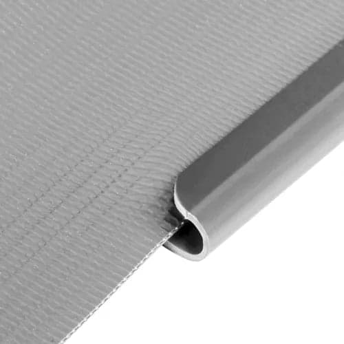 Aita-/suojanauhaklipsit PVC harmaa 20 kpl universaalit 19x1,25 cm