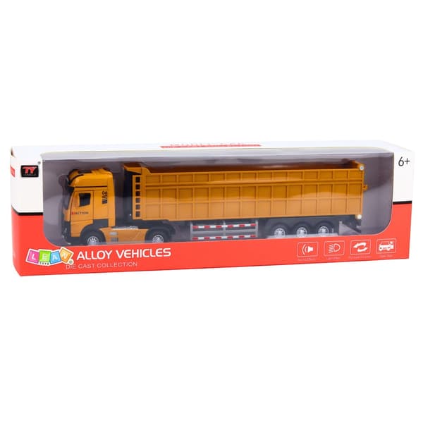 Dumper-leluauto 33 cm kippilavalla, valot & äänet, 3xLR44