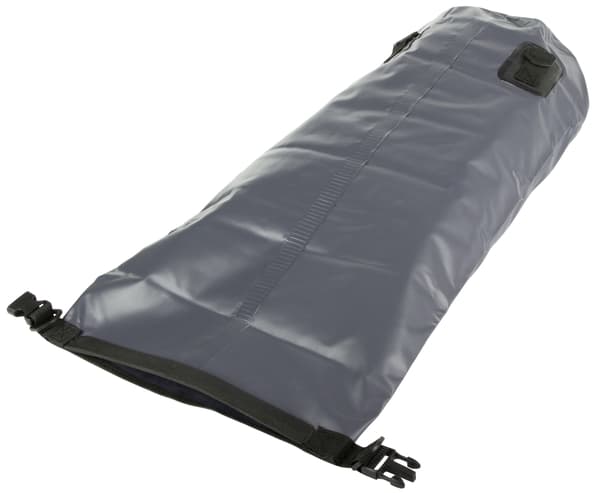 Vattentät dry bag 20 L grå 60x37 cm med rem roll-top
