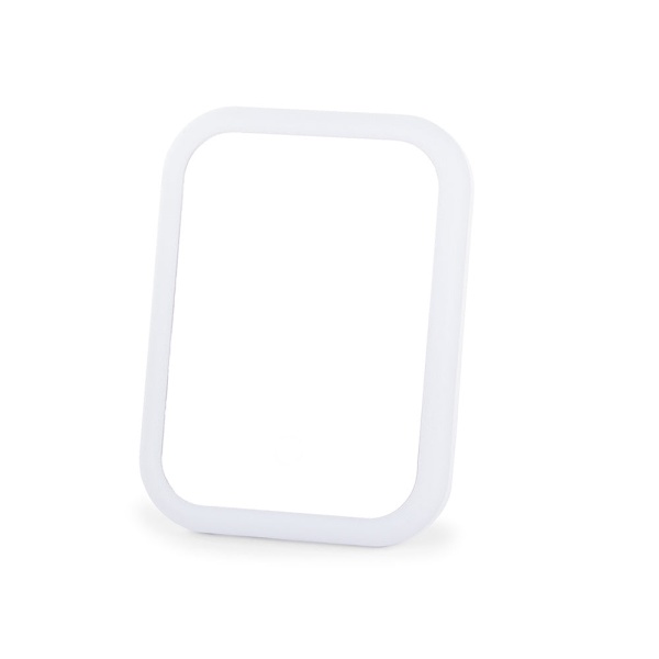 LED-sminkspegel 15x20 cm med touch och vikbart stativ USB/batteri