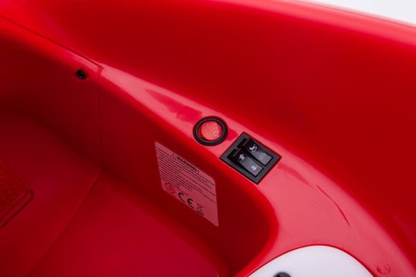 Elektrisk ride-on bil for børn rød