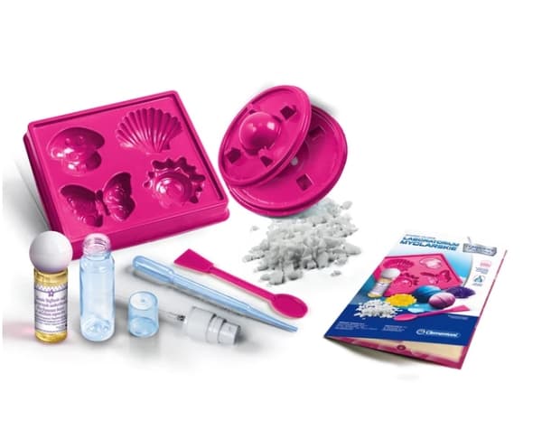 Tvåltillverkningskit för barn 8+ med bubbelexperiment och manual