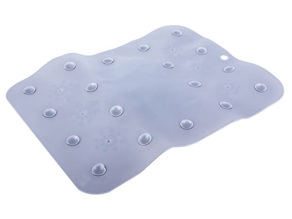 Fotmassage matta för dusch/badkar 41x32 cm PVC slumpfärg