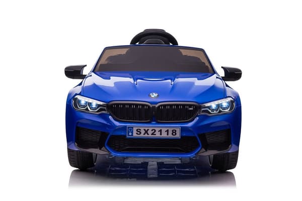 Batteridriven elbil BMW M5 Drift blå för barn