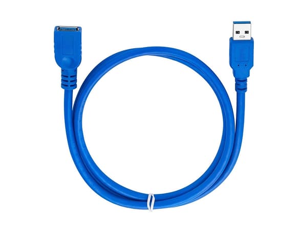 USB 3.0 förlängningskabel USB-A hane till hona 1,5 m
