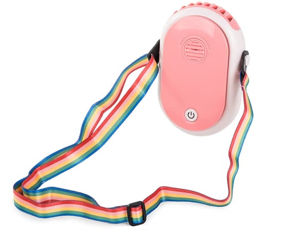 Kaulatuuletin aromaterapialla 3 nopeutta 2000 mAh USB sekoitetut värit