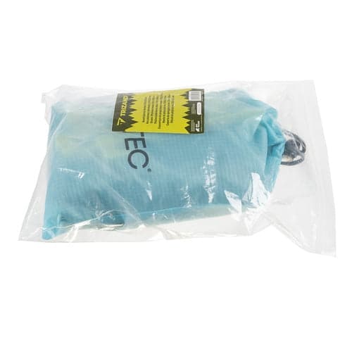 XXL strand- og picnic-tæppe 208x208 cm vandafvisende polyester grå-blå