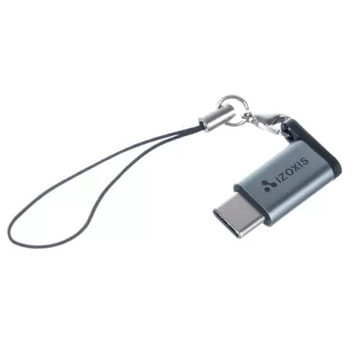 USB-C–Micro USB 2.0 -adapteri, uros–naaras, 2.1A 480Mbps