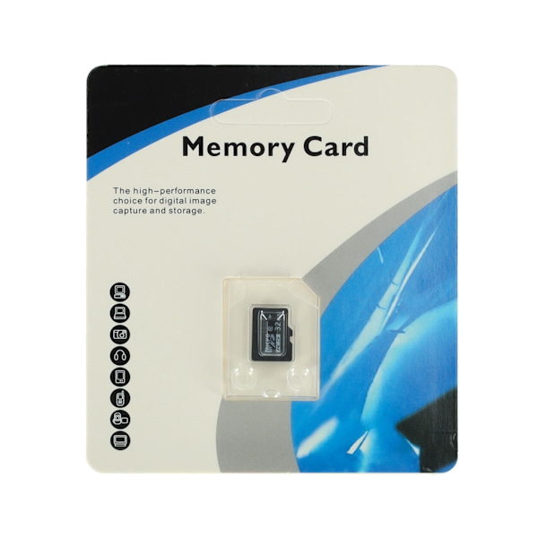 Barnkamera med termisk skrivare blå/vit, 32GB SD + 3 termopapper blå