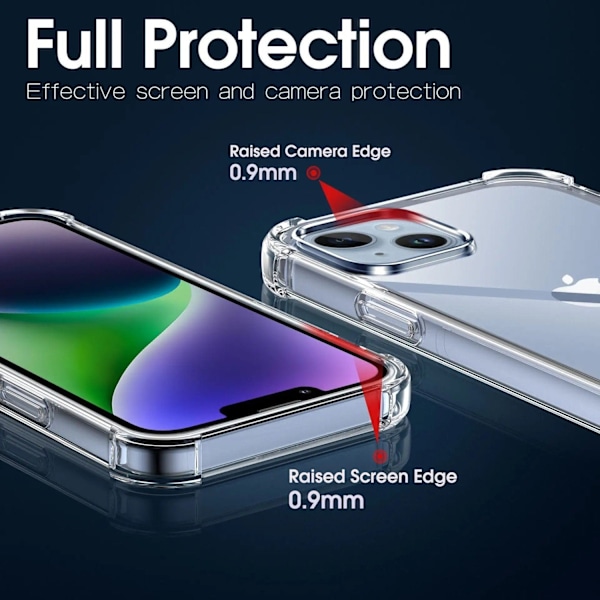 iPhone 12 / 12 Pro Silikon Shockproof Skal