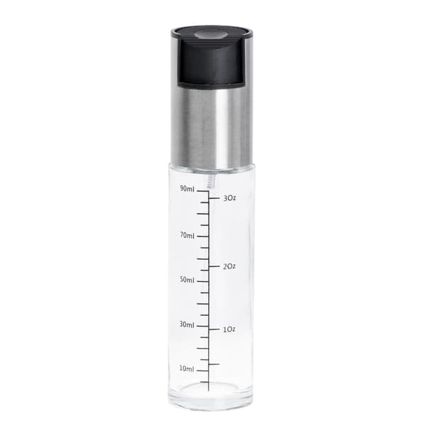 Oliesprayer/oliedispenser 100 ml i glas med pumpe og tragt