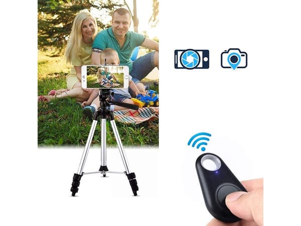 Bluetooth nøglefinder/nøglering 25 m til iOS/Android, batteri medfølger