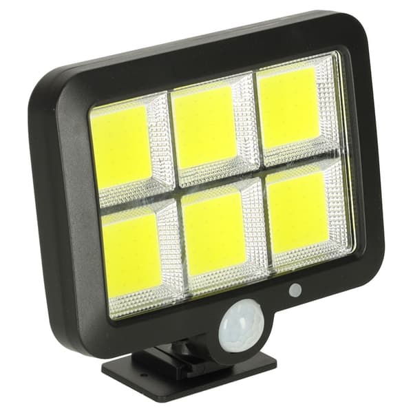 Solcellelampe 120 LED med bevægelses- og skumringssensor 6-10 h