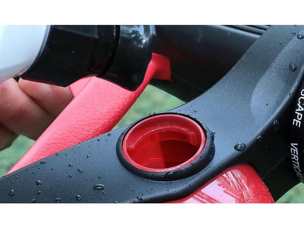 Skumpistol til bilvask 200 ml 8 indstillinger til 1/2" slange rød