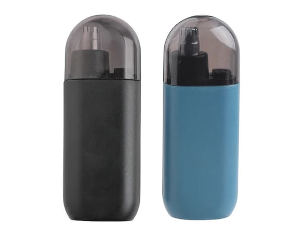 Næse- og øretrimmer USB-genopladelig, sort/blå (tilfældigt)