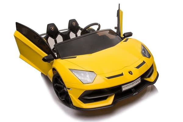 Elektrisk børnebil Lamborghini Aventador med opadgående døre
