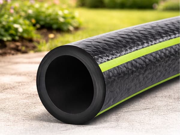 Trädgårdsslang 1/2 tum 30 m 3-lagers PVC/gummi UV-resistent
